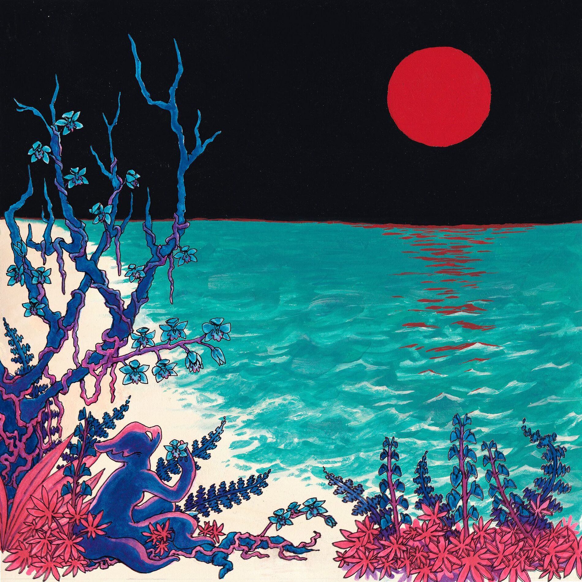 Album cover of the first glass beach album