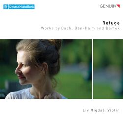 Cover of Refuge: Works by Bach, Ben-Haim & Bartók