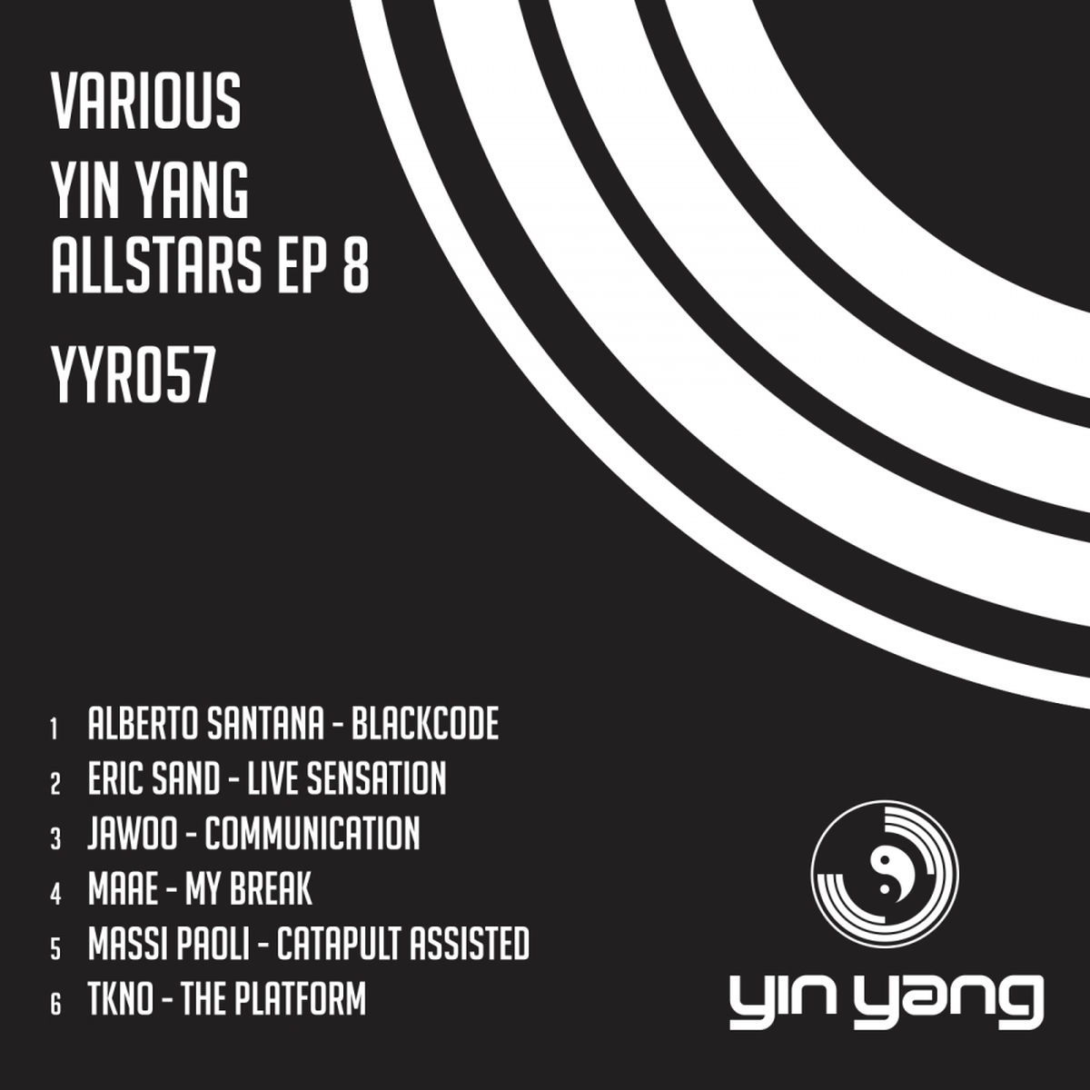 Album cover of Yin Yang Allstars EP 8