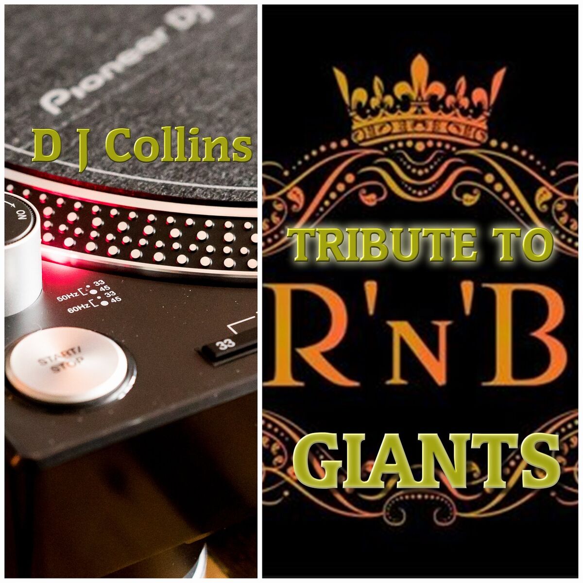 Album cover of DJ Collins Tribute to R&B Giants