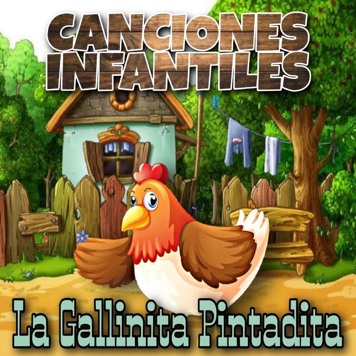 Album cover of La Gallinita Pintadita