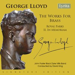 Cover of George Lloyd: Royal Parks - II. In Memoriam (Single)