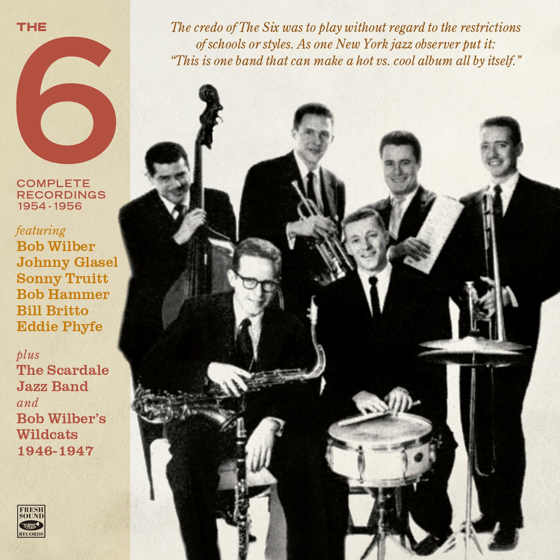 Album cover of The 6 Complete Recordings 1954-1956