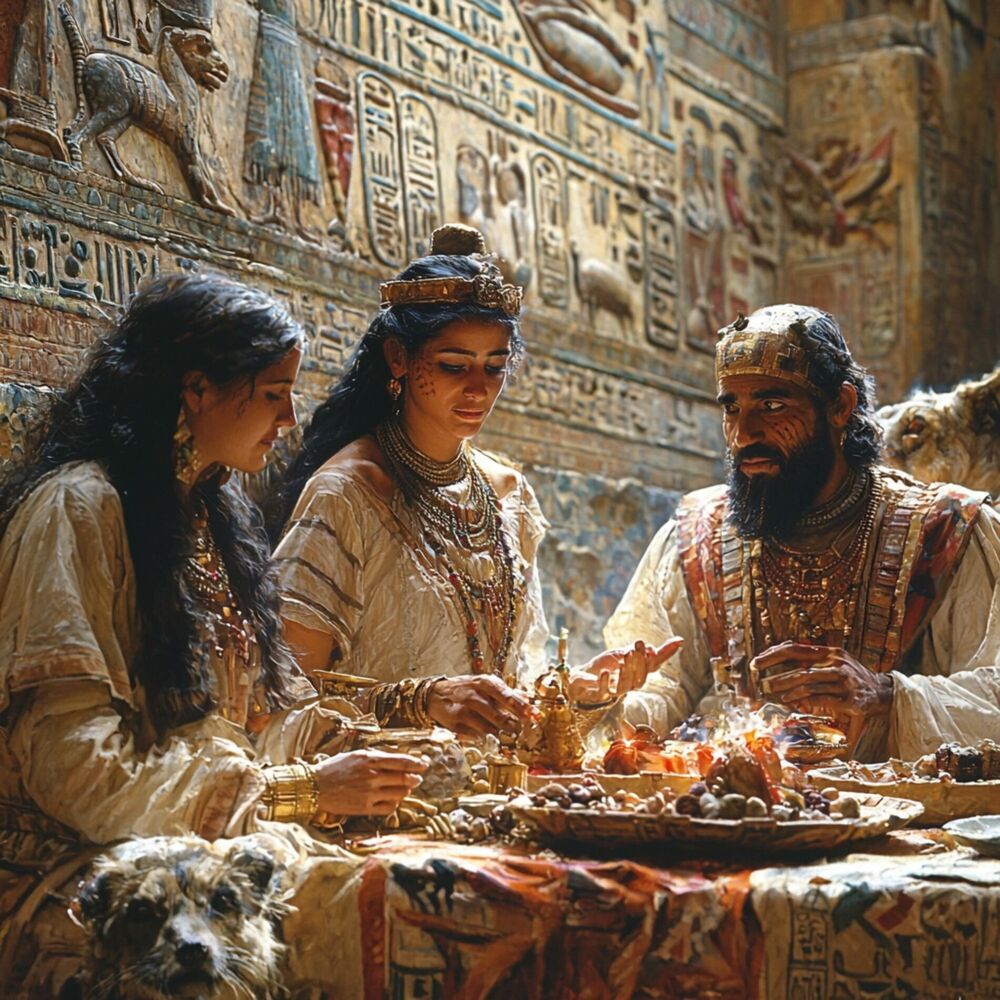 Picture of Christmas Coptic Christian Dinner
