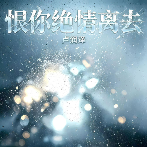 恨你绝情离去