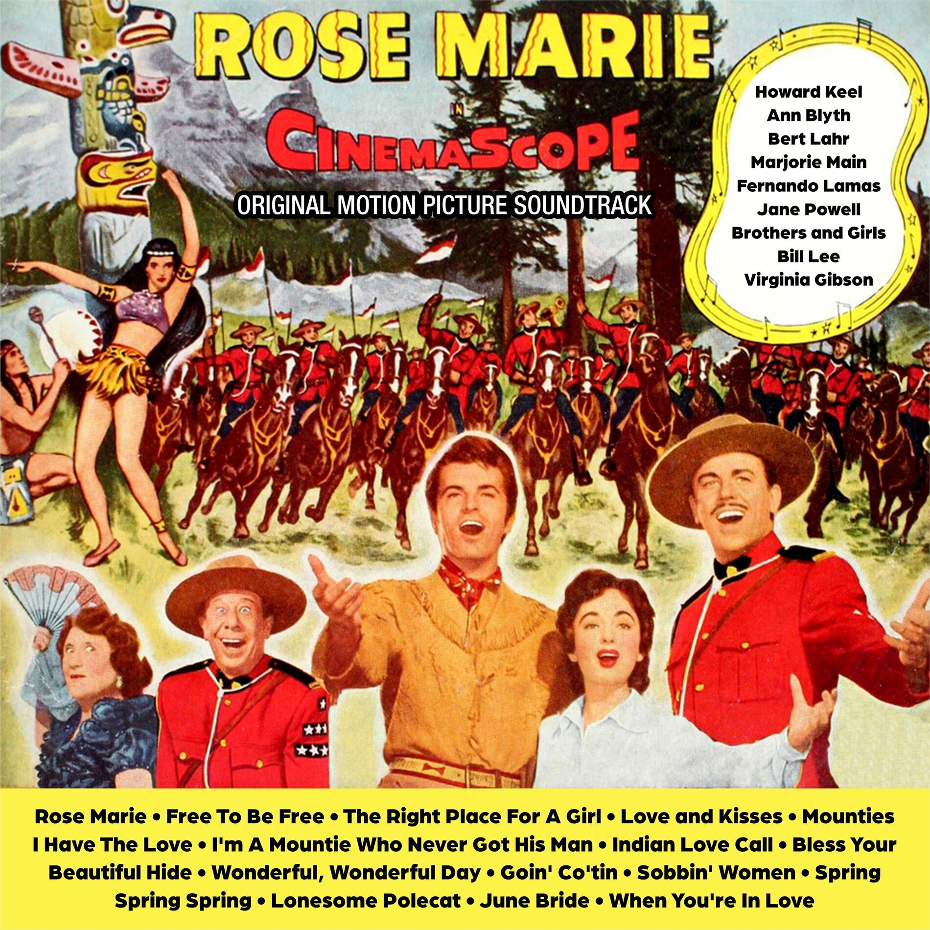 Album cover of Songs from the Film Rose Marie