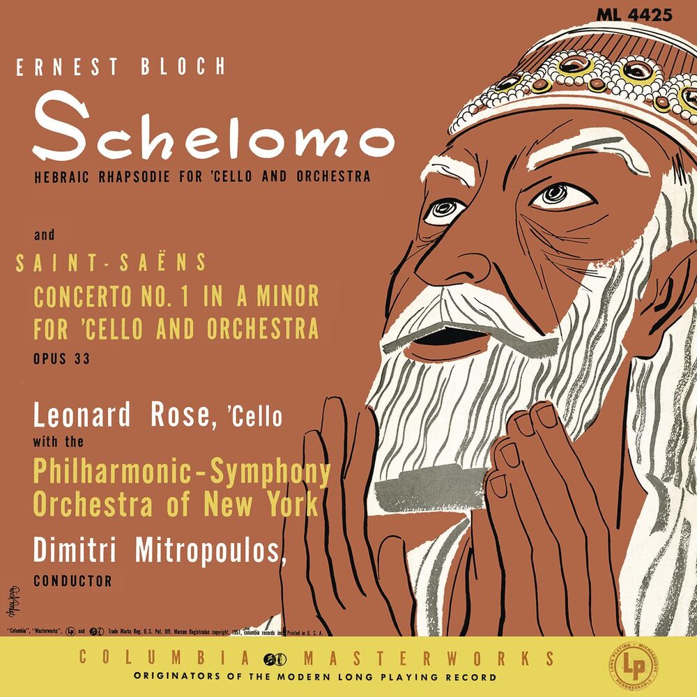Picture of Bloch: Schelomo & Saint-Saëns: Cello Concerto No. 1 in A Minor & Tchaikovsky: Variations on a Rococo Theme, Op. 33 (Remastered)