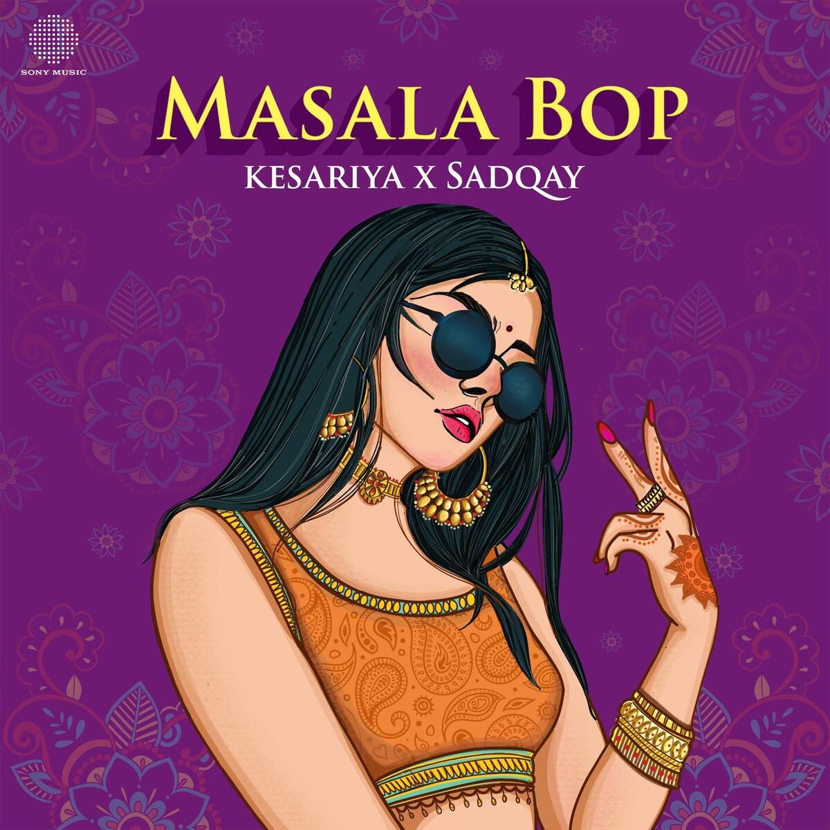 Album cover of Masala Bop (Kesariya x Sadqay)