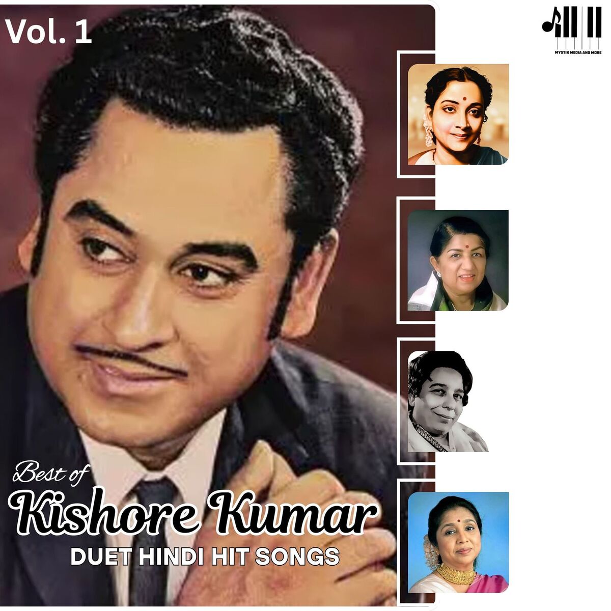 Album cover of Best of Kishore Kumar Duet Hindi Hit Songs, Vol. 1