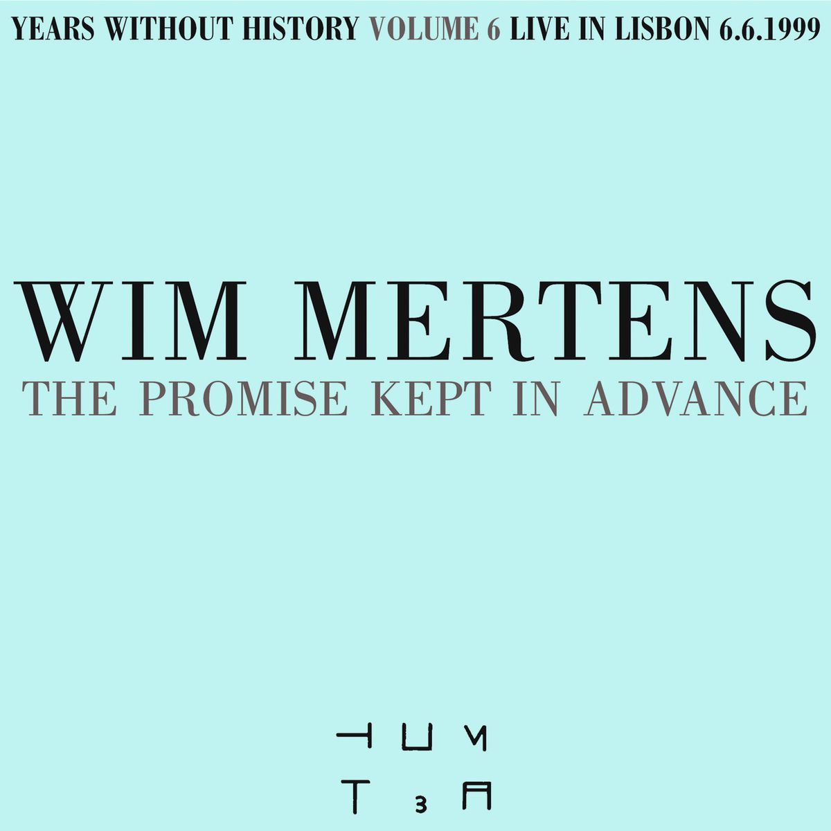 Album cover of The Promise Kept in Advance