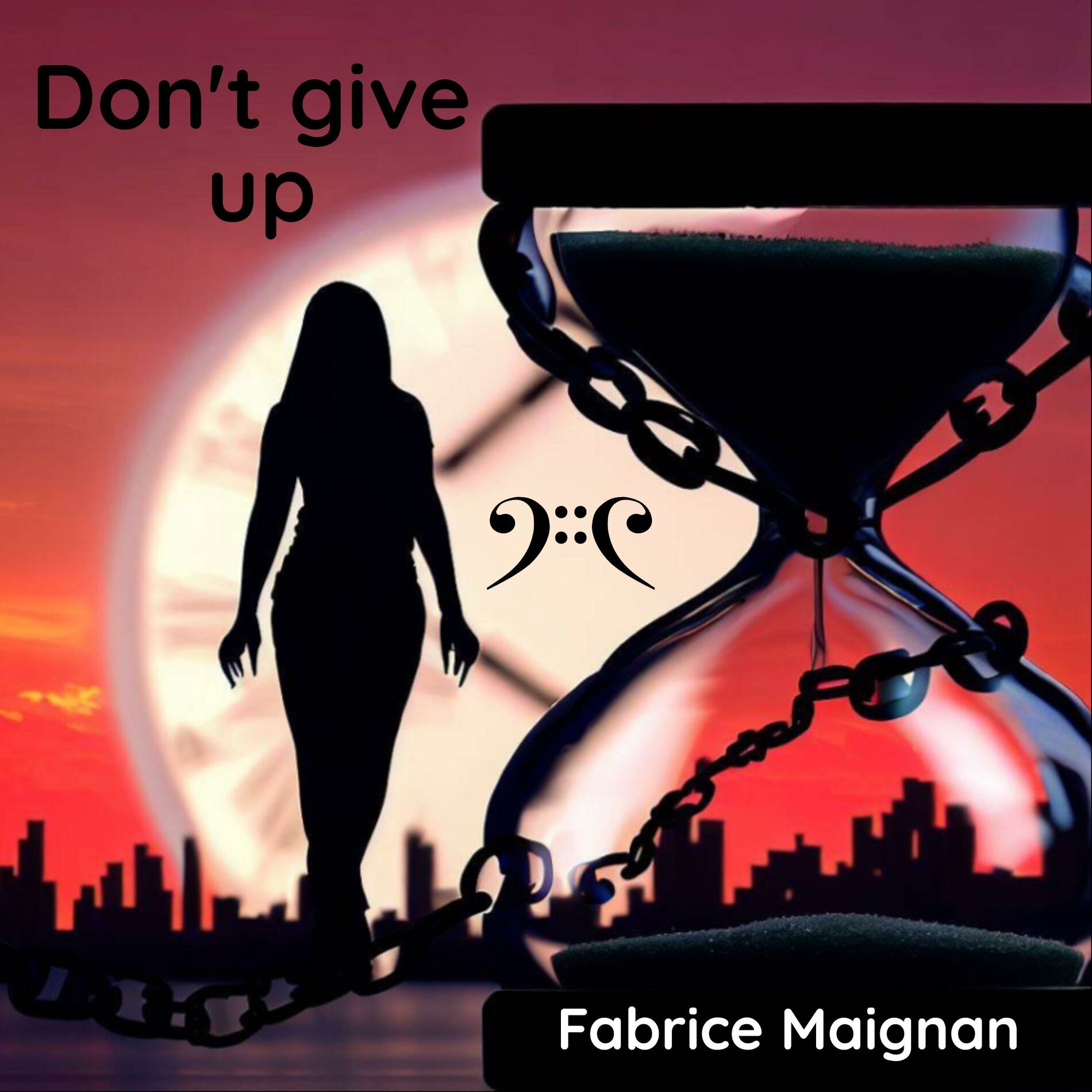 Album cover of Don't give up