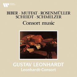 Cover of Biber, Muffat, Rosenmüller, Scheidt & Schmelzer: Consort Music