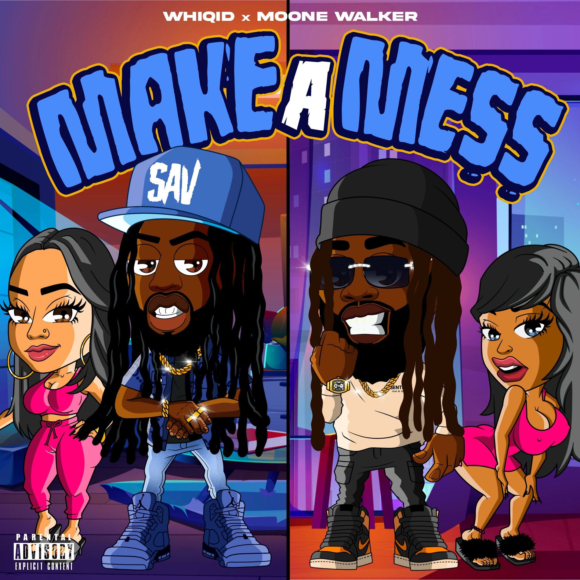 Album cover of Make A Mess (feat. Moone Walker)