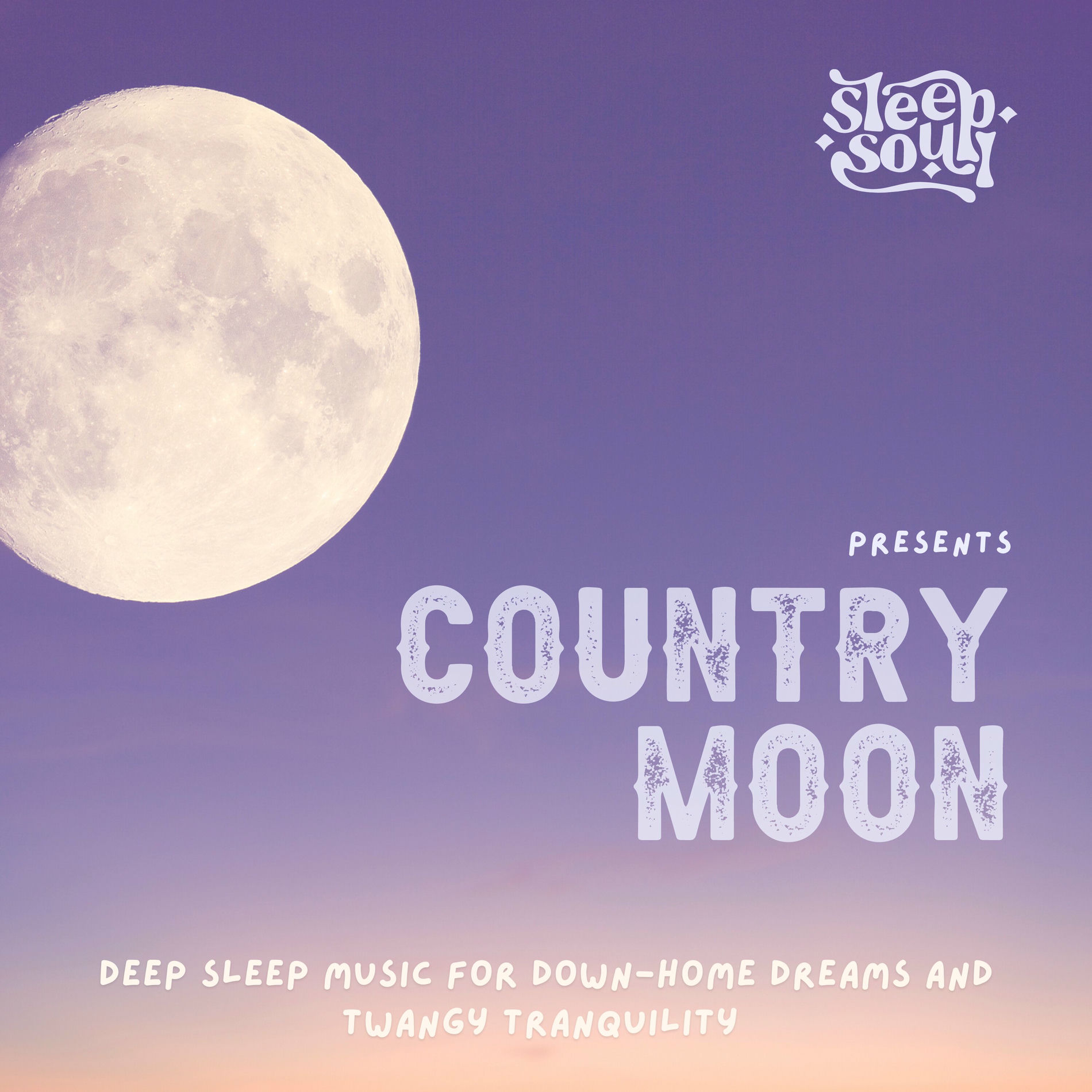 Album cover of Country Moon: Deep Sleep Music for Down-Home Dreams and Twangy Tranquility