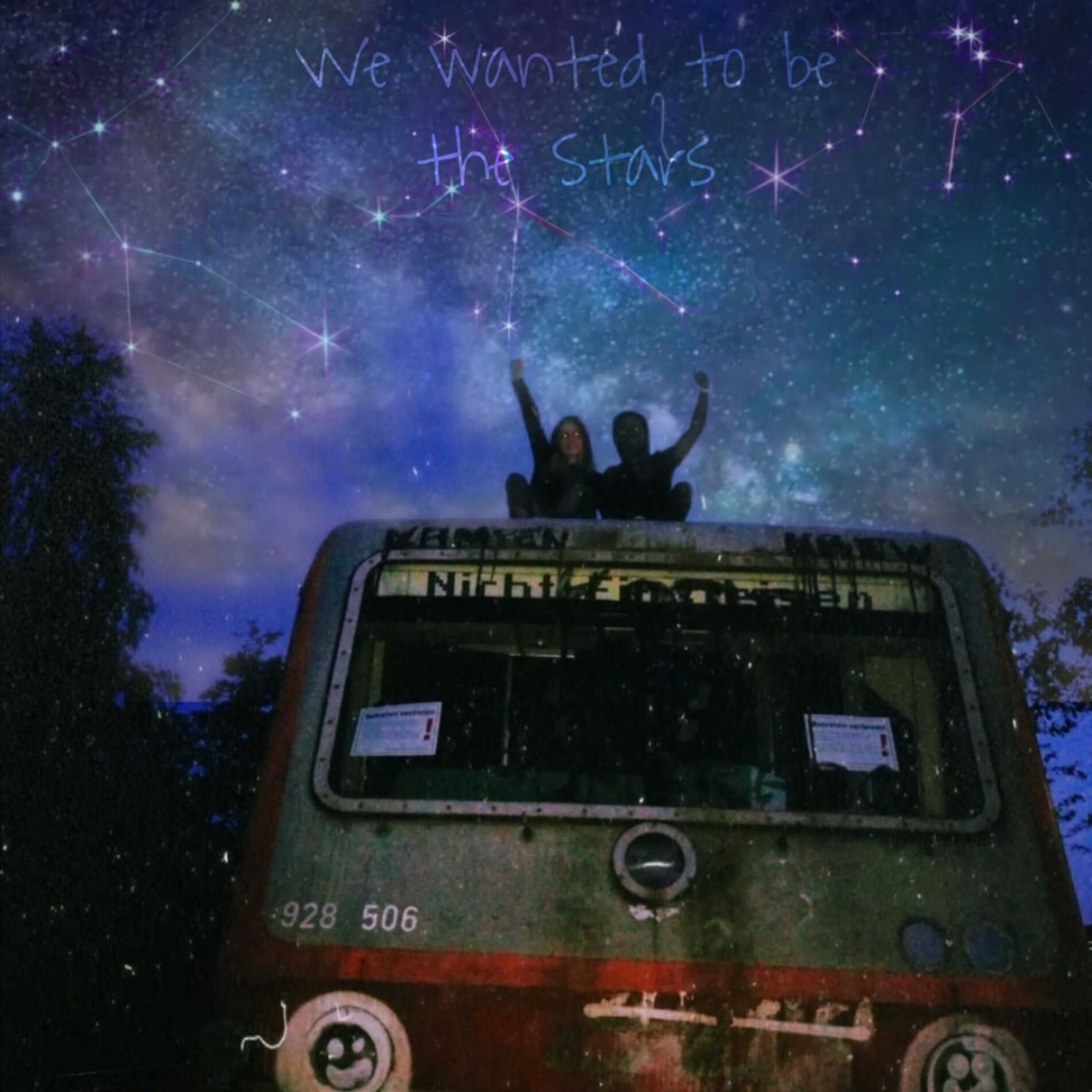 Album cover of we wanted to be the stars