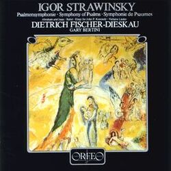 Cover of Stravinsky: Symphony of Psalms, 2 Poèmes de Paul Verlaine, Babel, Abraham and Isaac & Elegy for J.F.K.