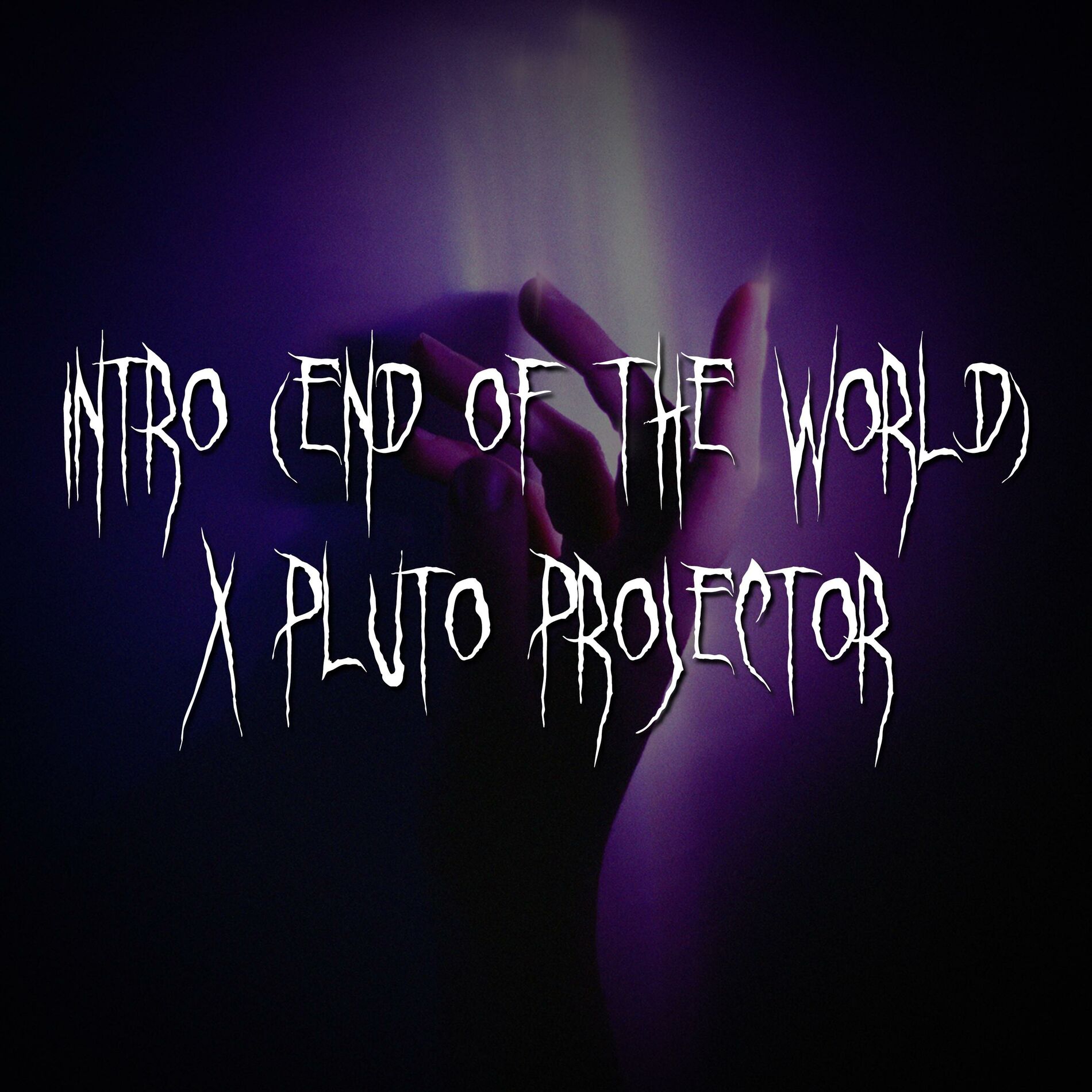 Album cover of intro (end of the world) x pluto projector