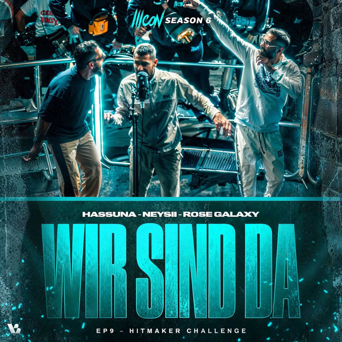 Album cover of Wir sind da