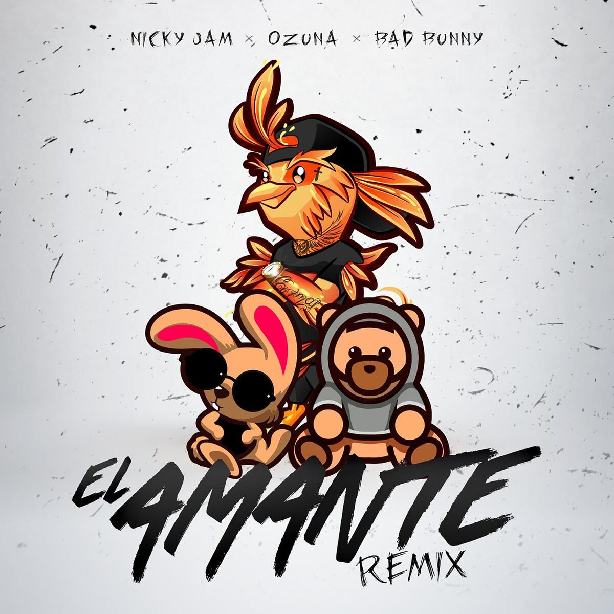 Album cover of El Amante (feat. Ozuna & Bad Bunny)