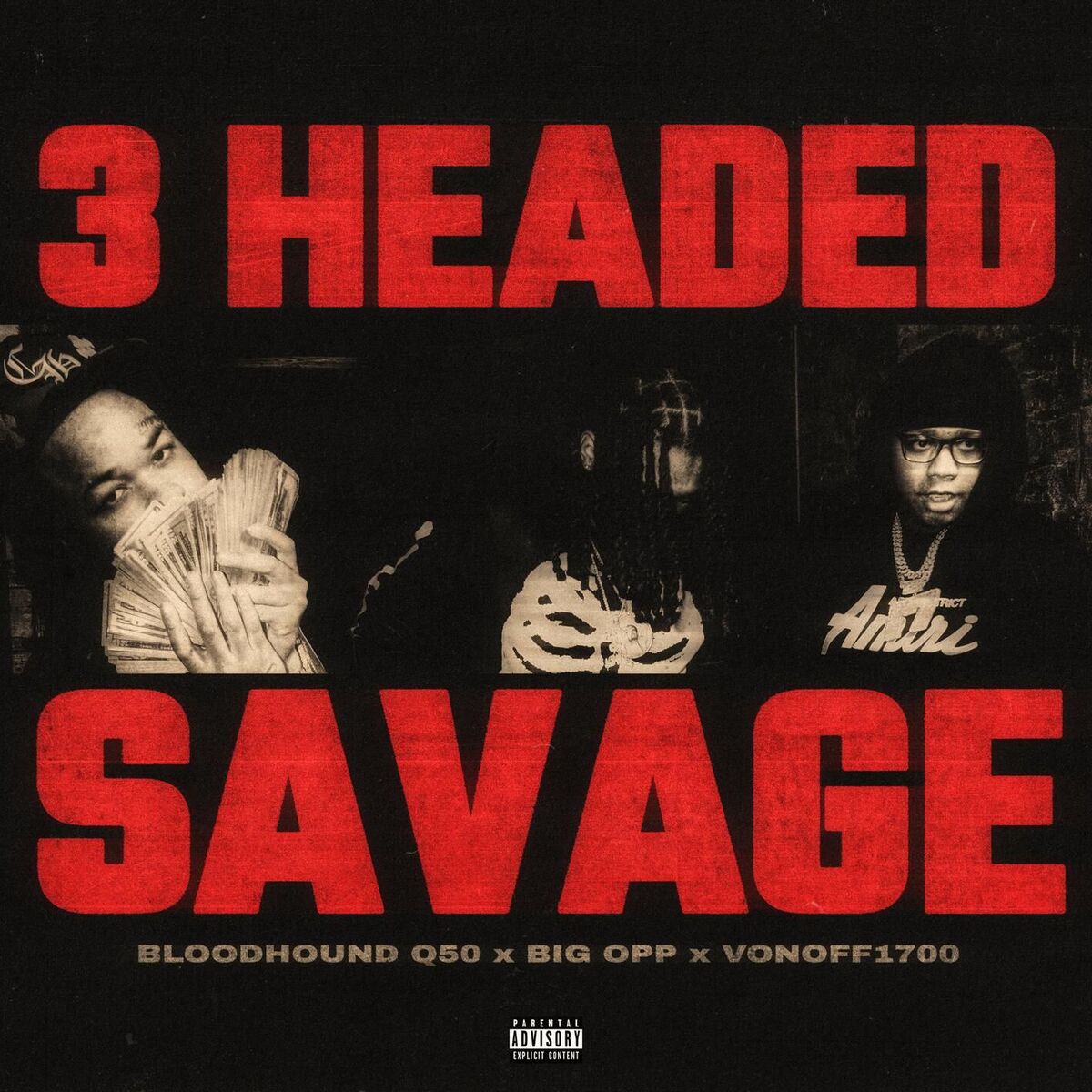 Album cover of 3 Headed Savage