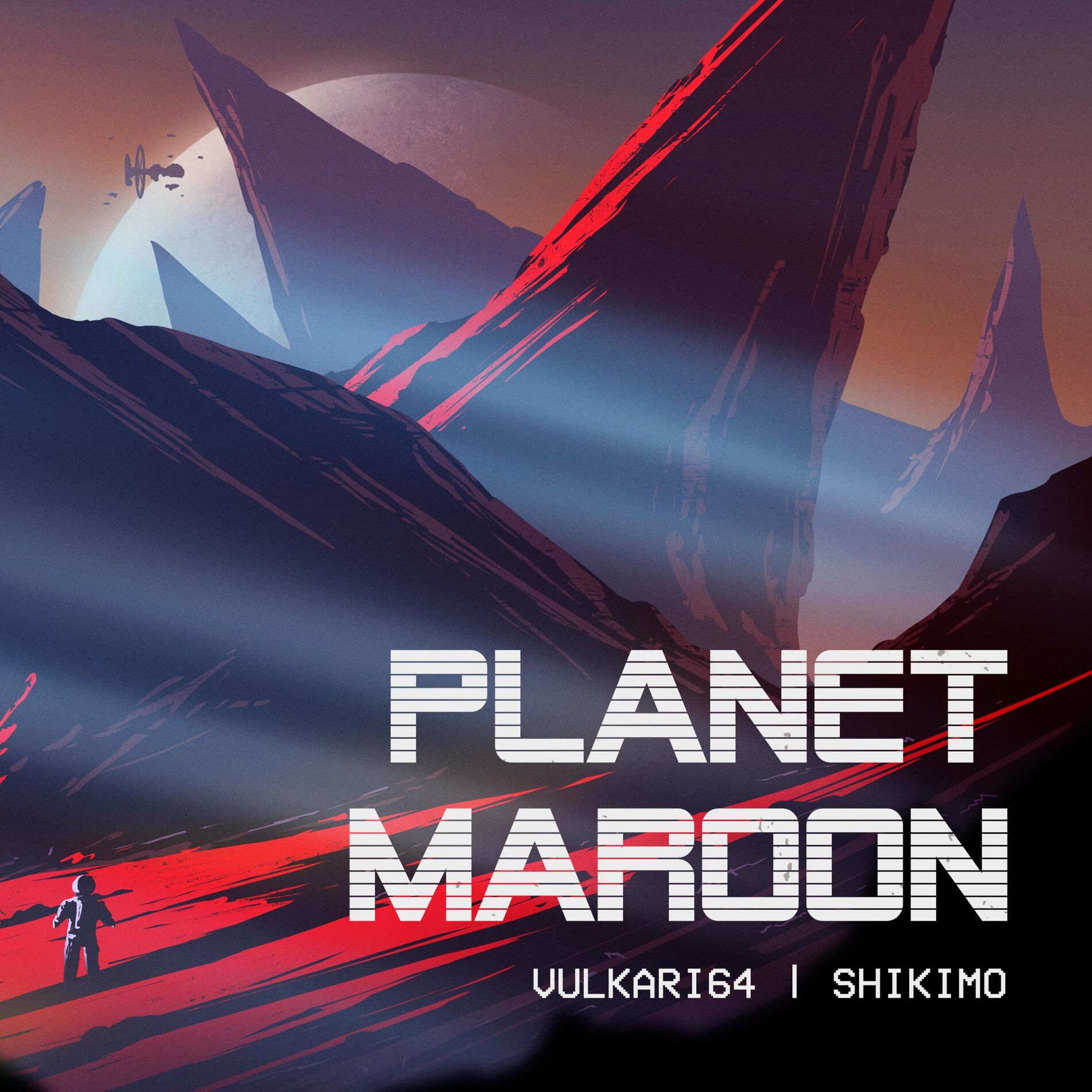 Album cover of Planet Maroon (feat. Shikimo)