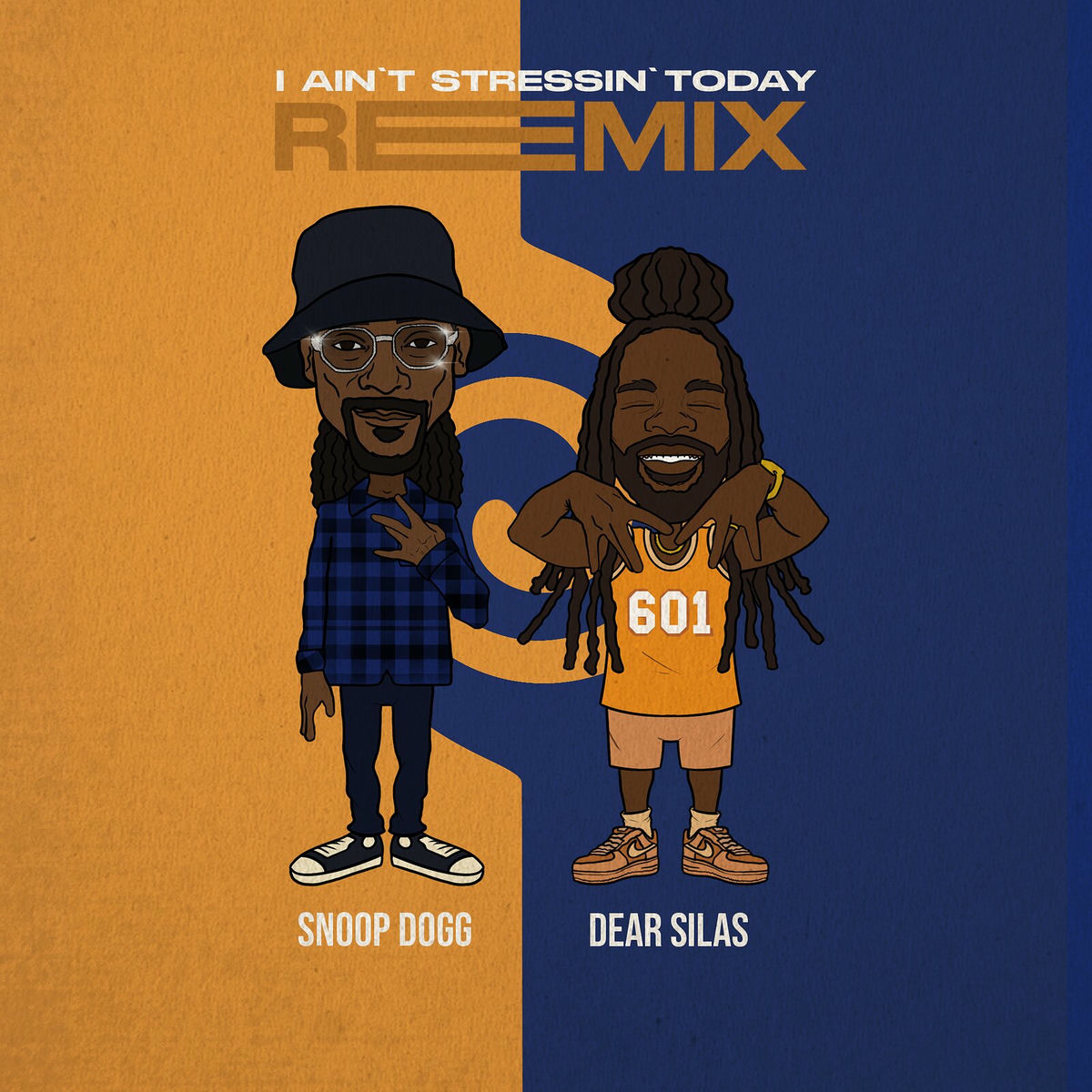 Album cover of I Ain't Stressin' Today (Remix)