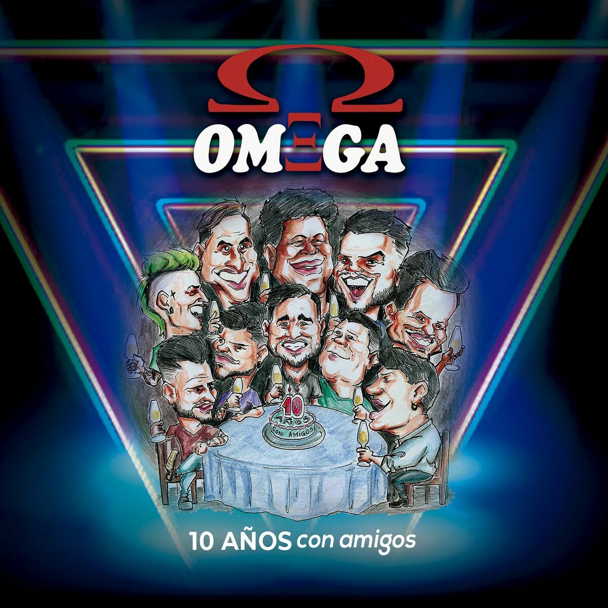 Album cover of 10 Años Con Amigos (En Vivo)