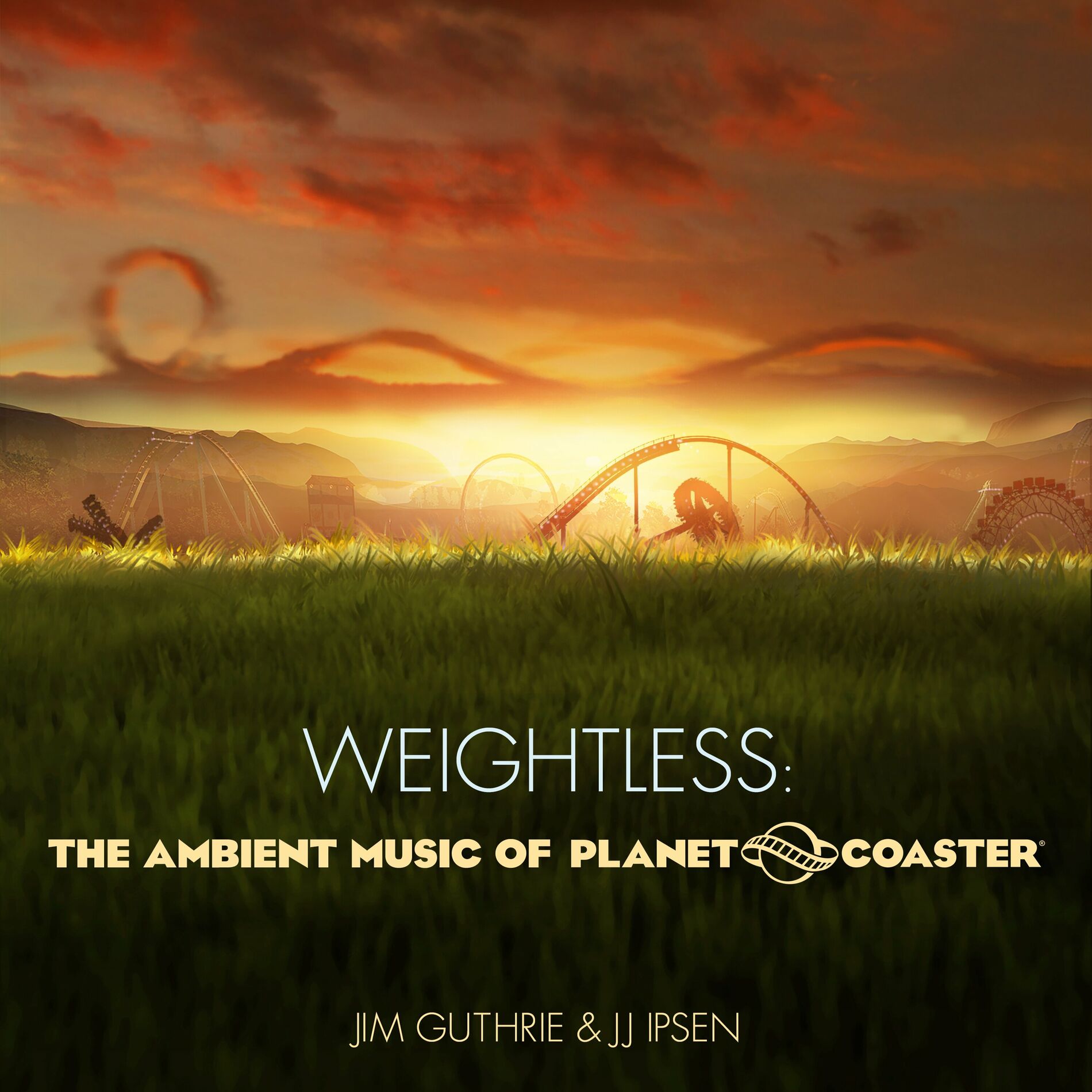 Album cover of Weightless: The Ambient Music of Planet Coaster
