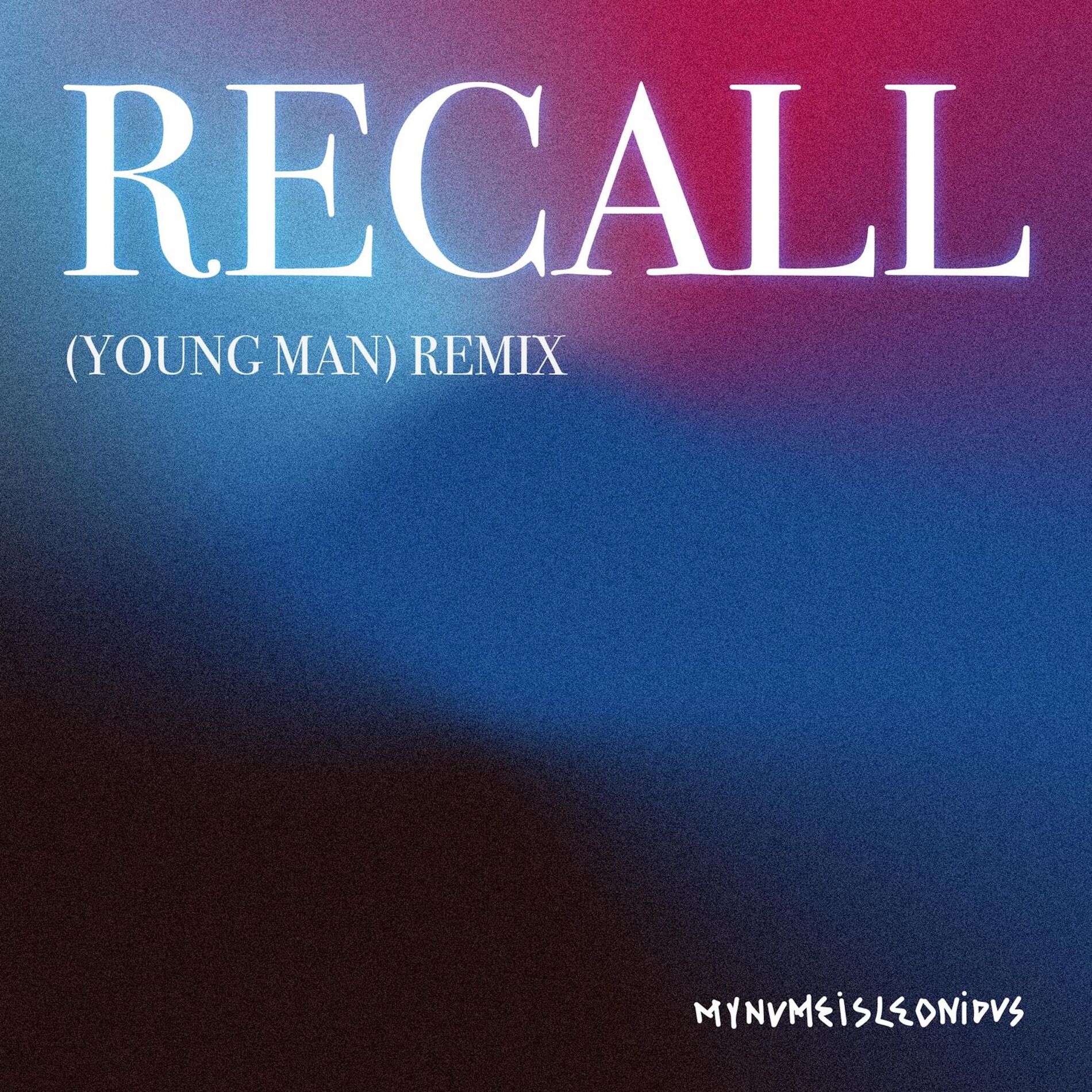 Album cover of Recall (Young Man)