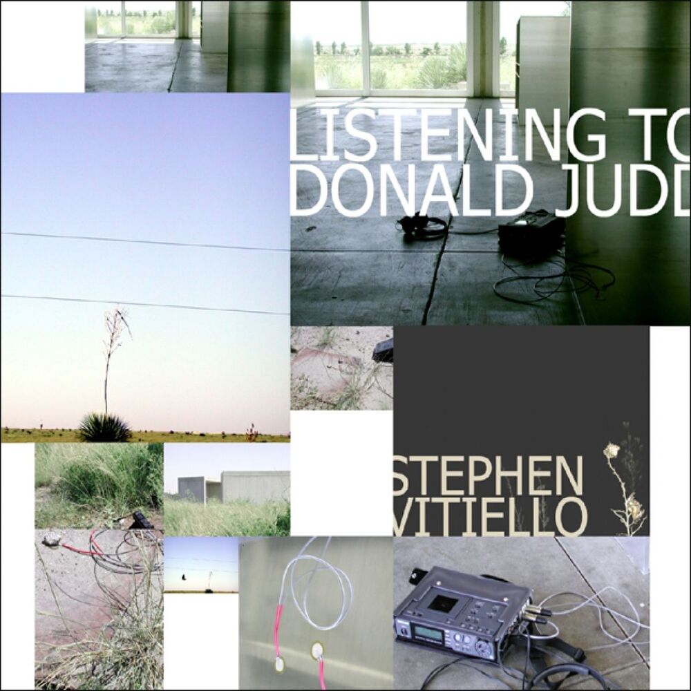 Picture of Listening to Donald Judd