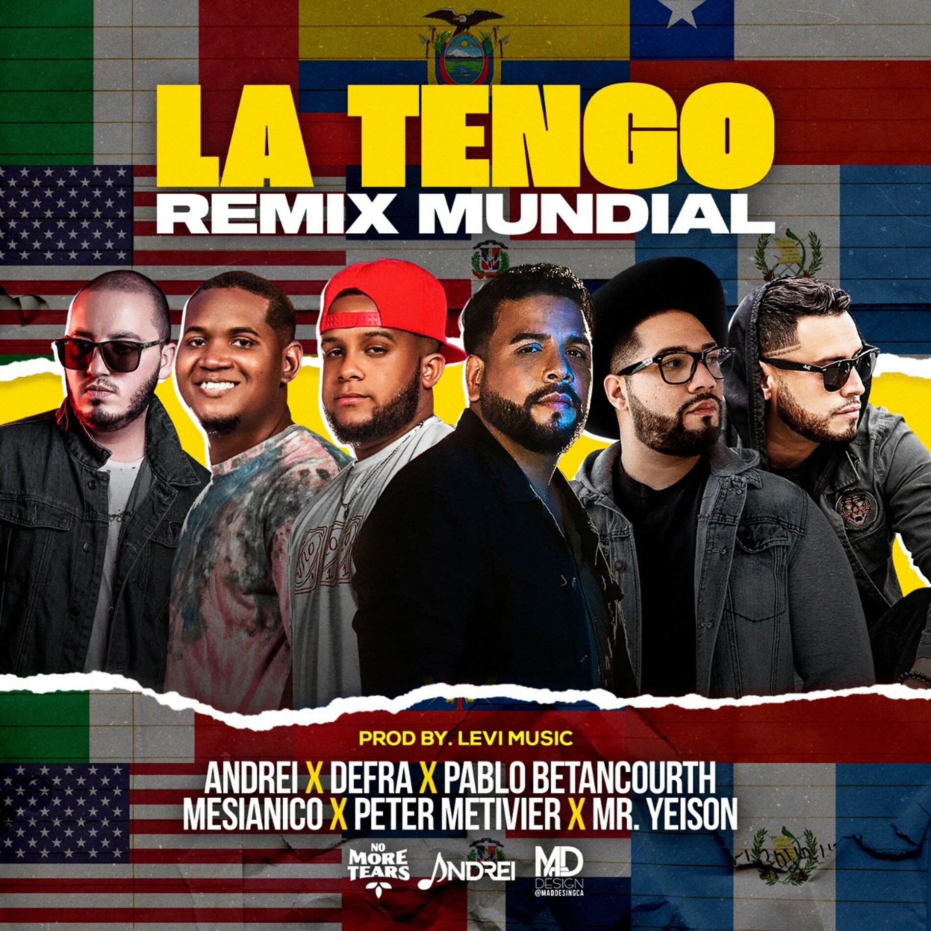 Album cover of La tengo (remix mundial)