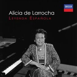 Cover of Alicia de Larrocha: Leyenda española
