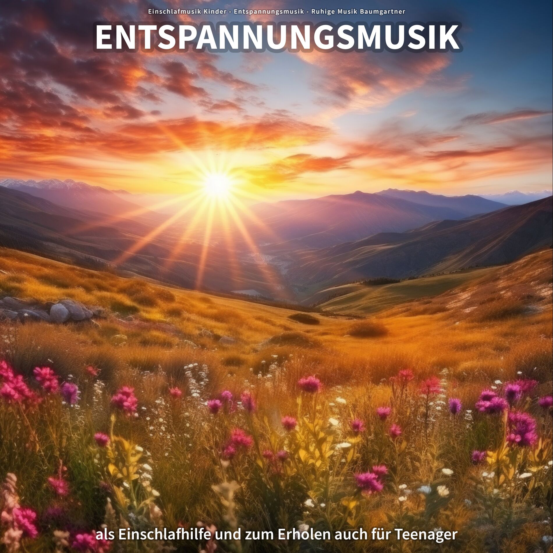 Album cover of Entspannungsmusik als Einschlafhilfe und zum Erholen auch für Teenager