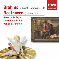 Cover of Brahms: Clarinet Sonatas Nos. 1 & 2 - Beethoven: Clarinet Trio