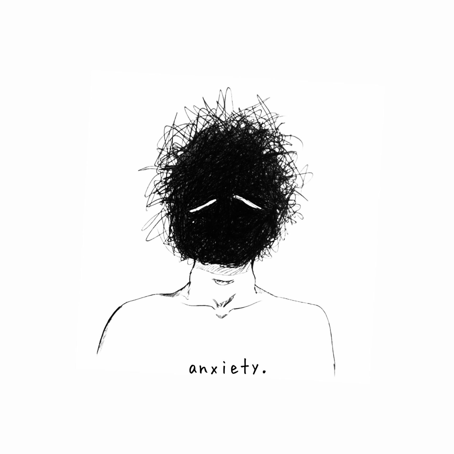 Album cover of anxiety.