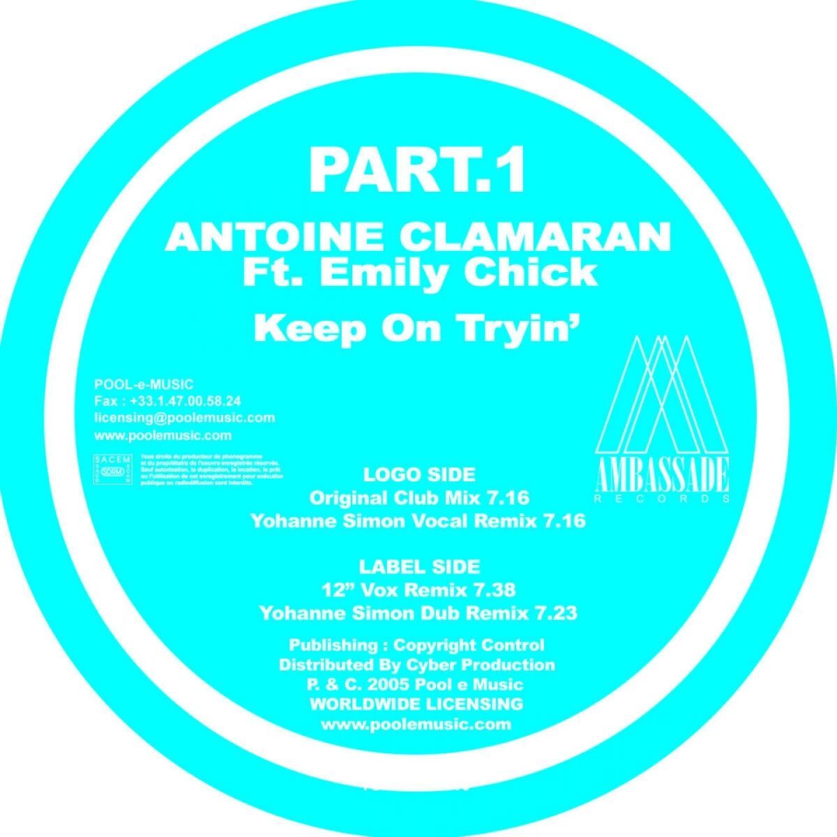 Album cover of Keep On Tryin'
