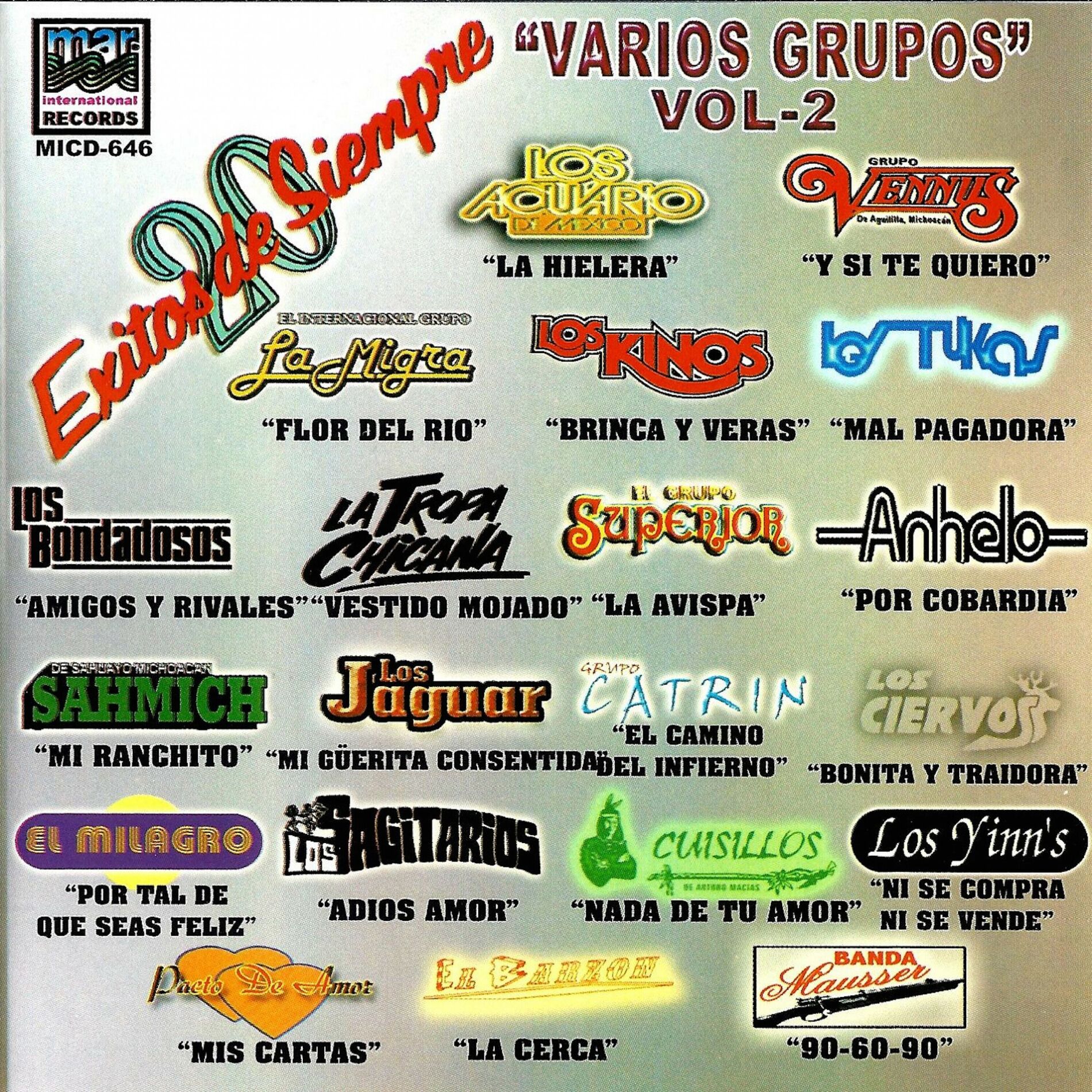 Album cover of 20 Exitos De Siempre, Vol. 2