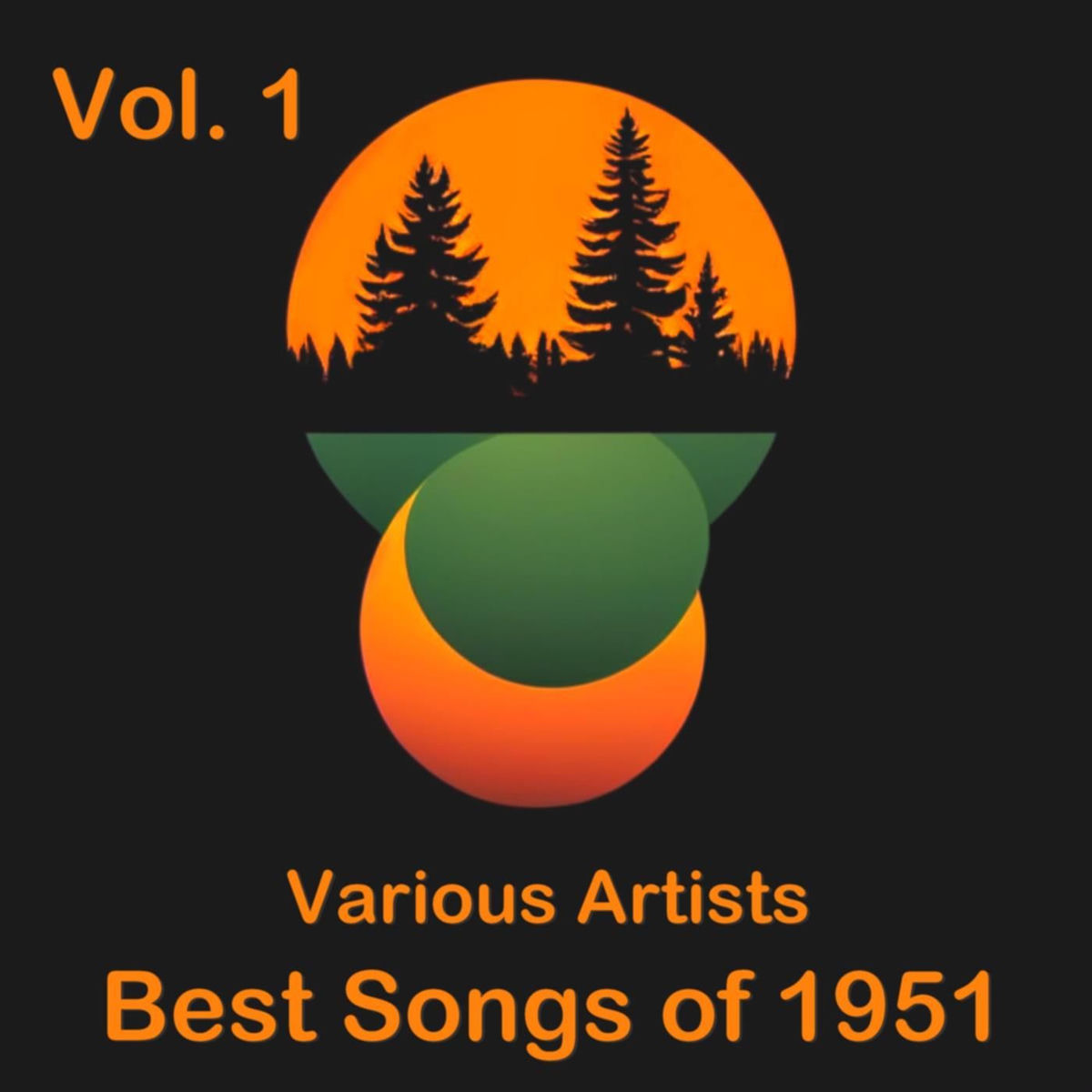 Album cover of Best Songs of 1951, Vol. 1