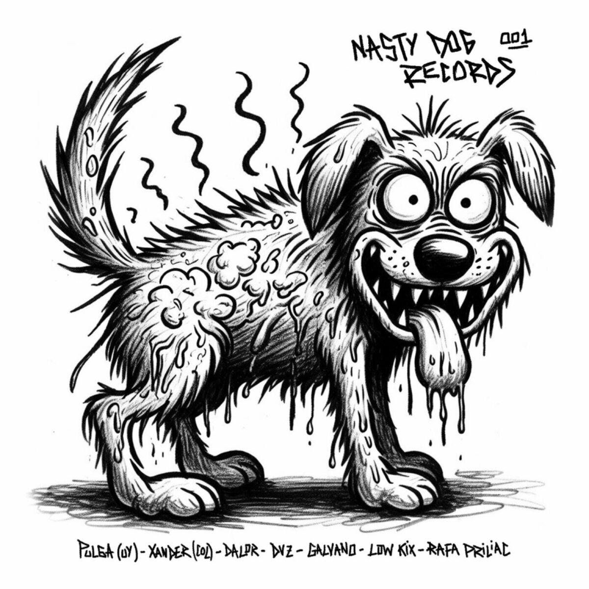 【メーカー再生品】 Artists Various - Deezer | 001 V.A. Records Dog Nasty 下着・アンダーウェア