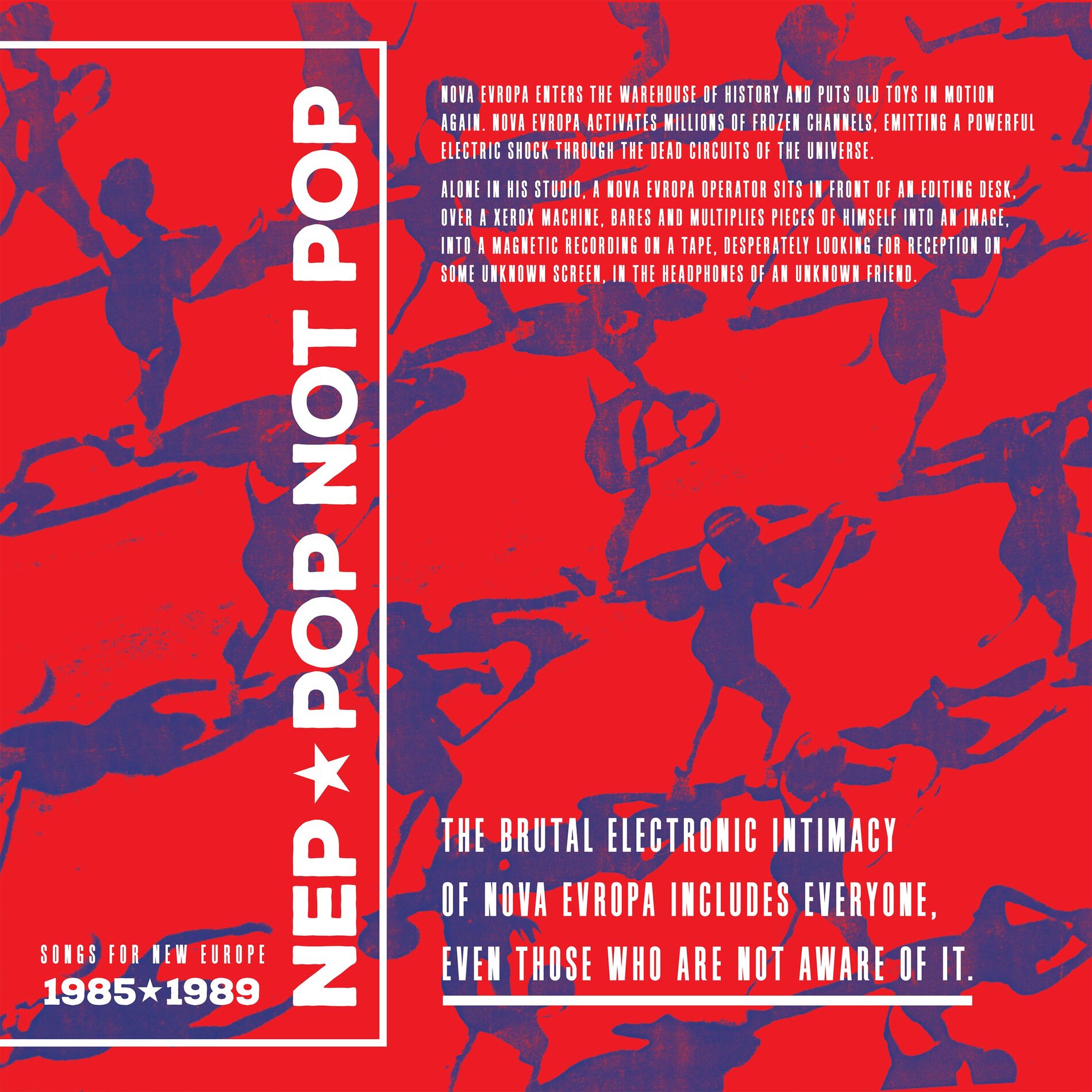 Album cover of Pop Not Pop (Songs For New Europe 1985-1989)