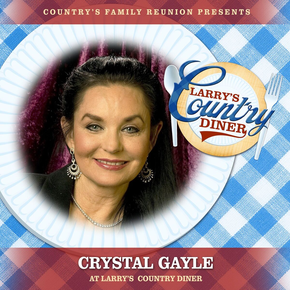 Album cover of Crystal Gayle at Larry’s Country Diner (Live / Vol. 1)