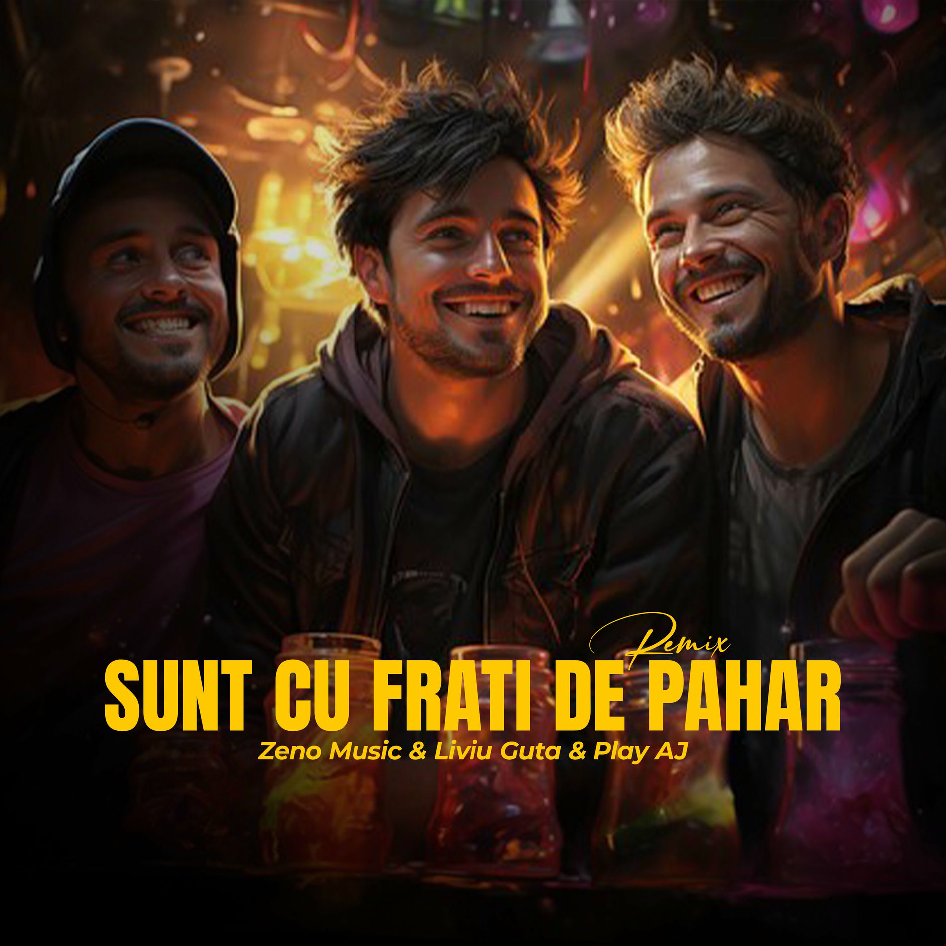 Album cover of Sunt cu fratii de pahar (Remix)