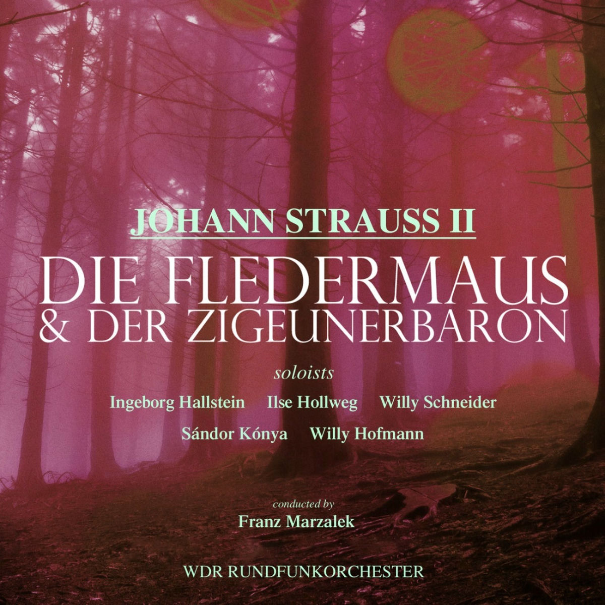 Album cover of Die Fledermaus & Der Zigeunerbaron
