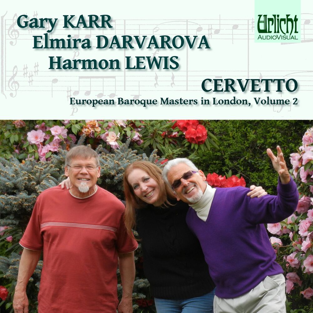 Picture of European Baroque Masters in London, Volume 2: Cervetto – Karr, Darvarova, lewis