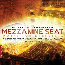 Cover of Cunningham: Mezzanine Seat – Works for Orchestra