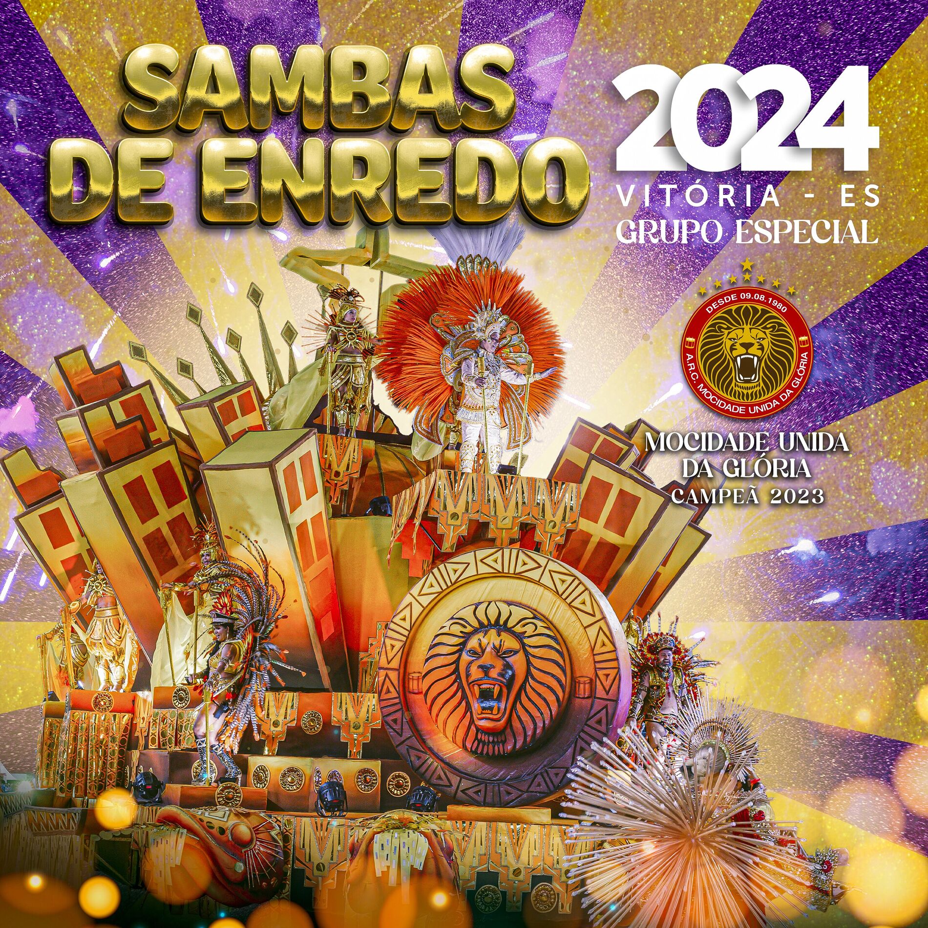 Album cover of Sambas de Enredo 2024: Grupo Especial (Carnaval de Vitória - ES)