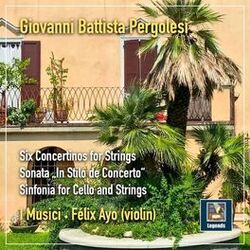 Cover of Pergolesi: Chamber Music for Strings