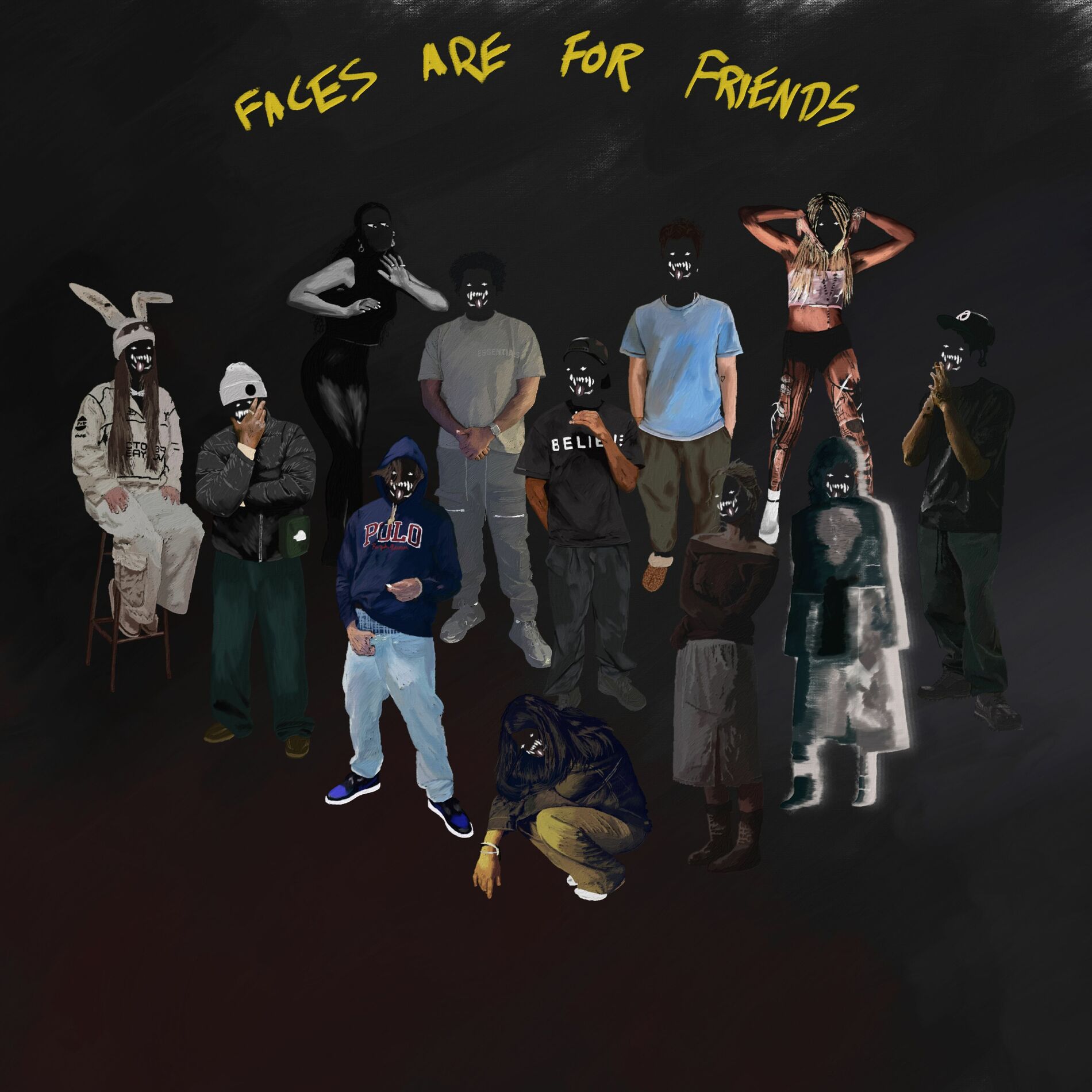 Album cover of Faces Are For Friends