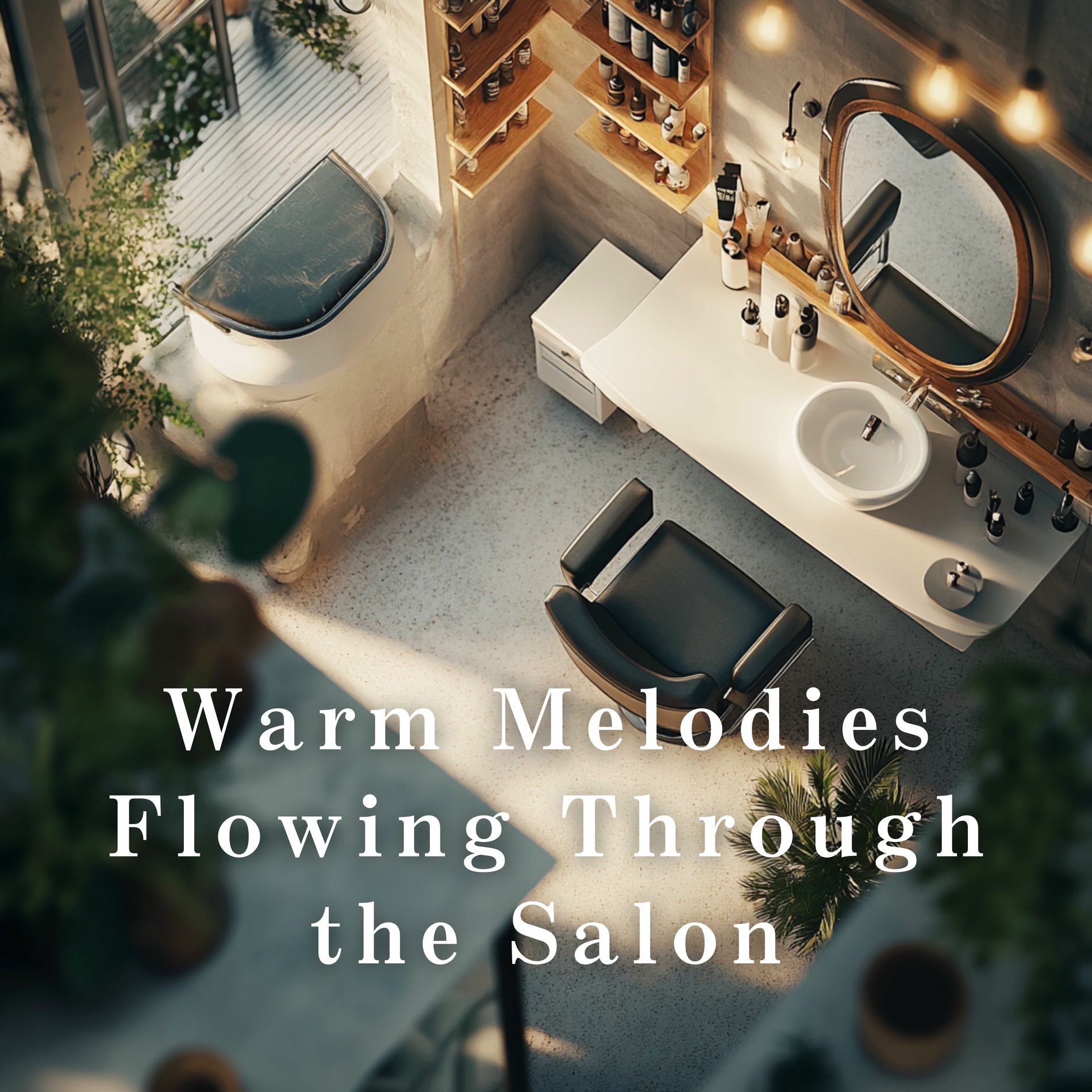 Album cover of Warm Melodies Flowing Through the Salon