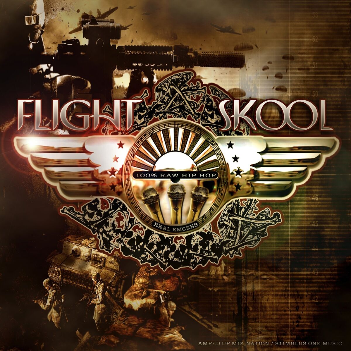 Album cover of Amped Up Mix Nation Presents: Flight Skool